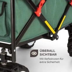 Easy Rider Bollerwagen Bis 70kg Teleskopstange Zusammenklappbar Grün -Garten Store 10032543 de 0005 logo