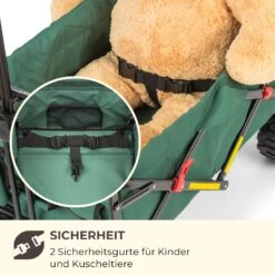 Easy Rider Bollerwagen Bis 70kg Teleskopstange Zusammenklappbar Grün -Garten Store 10032543 de 0009 logo