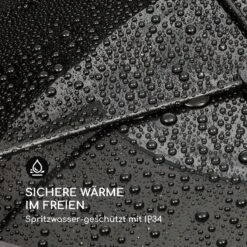 Venice Heat Stand Infrarot-Heizstrahler 1000/2000W Carbon IP34 -Garten Store 10032567 de 0005 logo