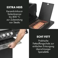 Highgrade 4 IB Gasgrill 6 Brenner 19,8 KW 71x46cm Grill Edelstahl 17 Highgrade 4 IB Gasgrill 6 Brenner 19,8 KW 71x46cm Grill Edelstahl -Garten Store 10032580 de 0009 logo