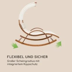 Mauritius Schwingliege Mit Dach ComfortMesh 180kg Max.wetterfest Creme -Garten Store 10032587 de 0003 logo