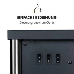 Copenhagen Elektrischer Kamin 950/1900W Thermostat Glasfront 12 Copenhagen Elektrischer Kamin 950/1900W Thermostat Glasfront -Garten Store 10032588 de 0005 logo