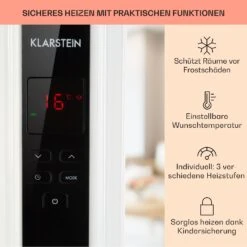 Thermaxx 2500 Ölradiator 2500W 5-35° C 24h-Timer Weiß/schwarz 13 Thermaxx 2500 Ölradiator 2500W 5-35° C 24h-Timer Weiß/schwarz -Garten Store 10032775 de 0004 usp