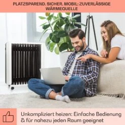 Thermaxx 2500 Ölradiator 2500W 5-35° C 24h-Timer Weiß/schwarz 16 Thermaxx 2500 Ölradiator 2500W 5-35° C 24h-Timer Weiß/schwarz -Garten Store 10032775 de 0007 usp