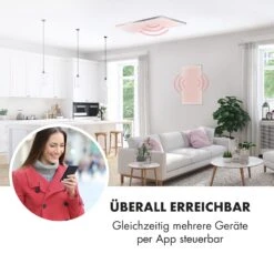 Wonderwall Smart Infrarotheizung 50x90cm App 450W Wochentimer IP24 -Garten Store 10032783 de 0003 logo