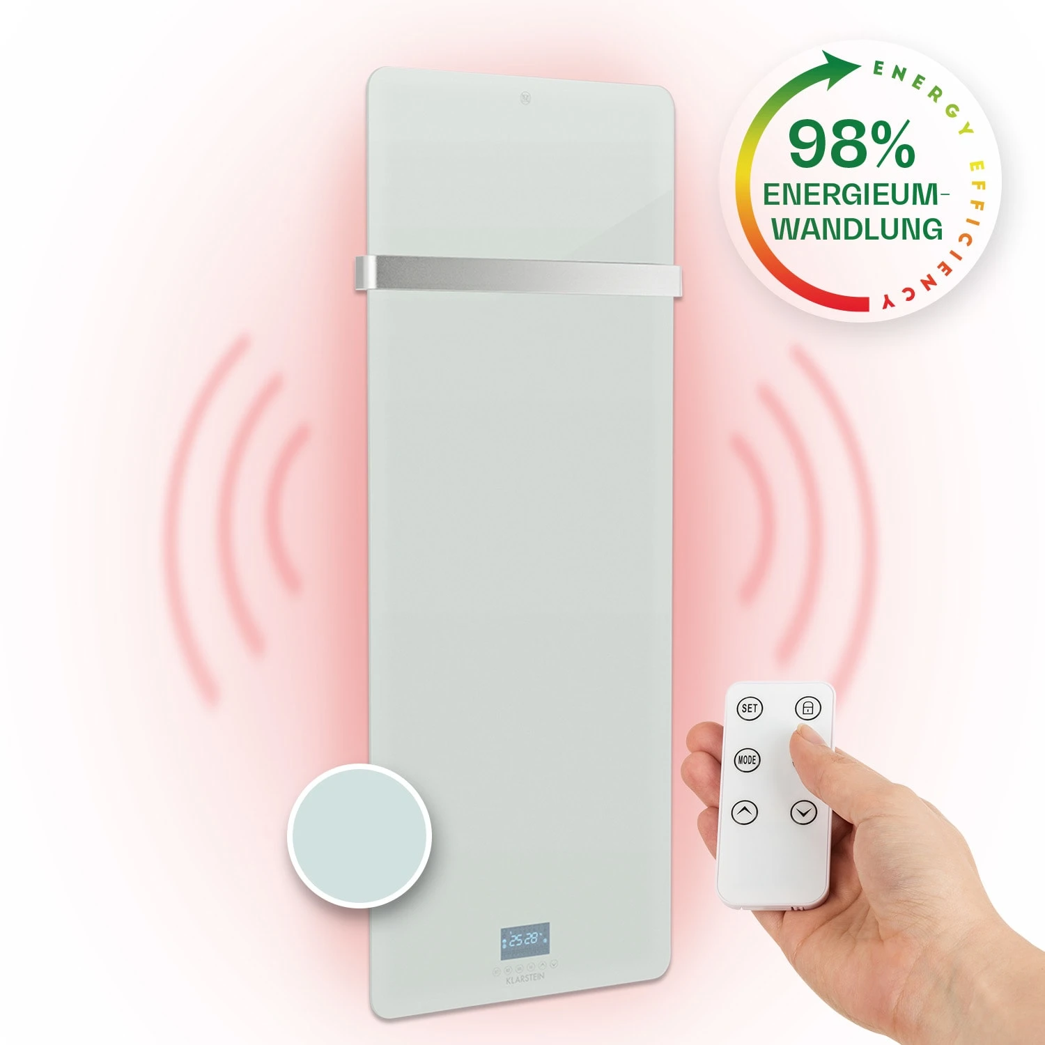 Hot Spot Crystal IR Heizpanel 45x120cm 17m² 850W 5-40°C LED IP24 1 Hot Spot Crystal IR Heizpanel 45x120cm 17m² 850W 5-40°C LED IP24