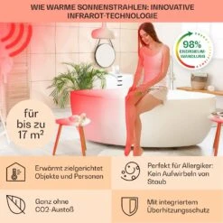 Hot Spot Crystal IR Heizpanel 45x120cm 17m² 850W 5-40°C LED IP24 10 Hot Spot Crystal IR Heizpanel 45x120cm 17m² 850W 5-40°C LED IP24 -Garten Store 10032942 de 0004 usp