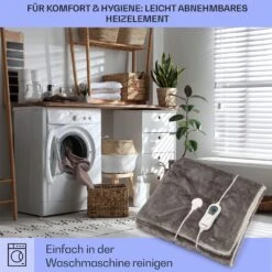 Dr. Watson SuperSoft Heizdecke 120 W 180 X 130 Cm Teddy-Plüsch 9 Dr. Watson SuperSoft Heizdecke 120 W 180 X 130 Cm Teddy-Plüsch -Garten Store 10033005 de 0003 usp