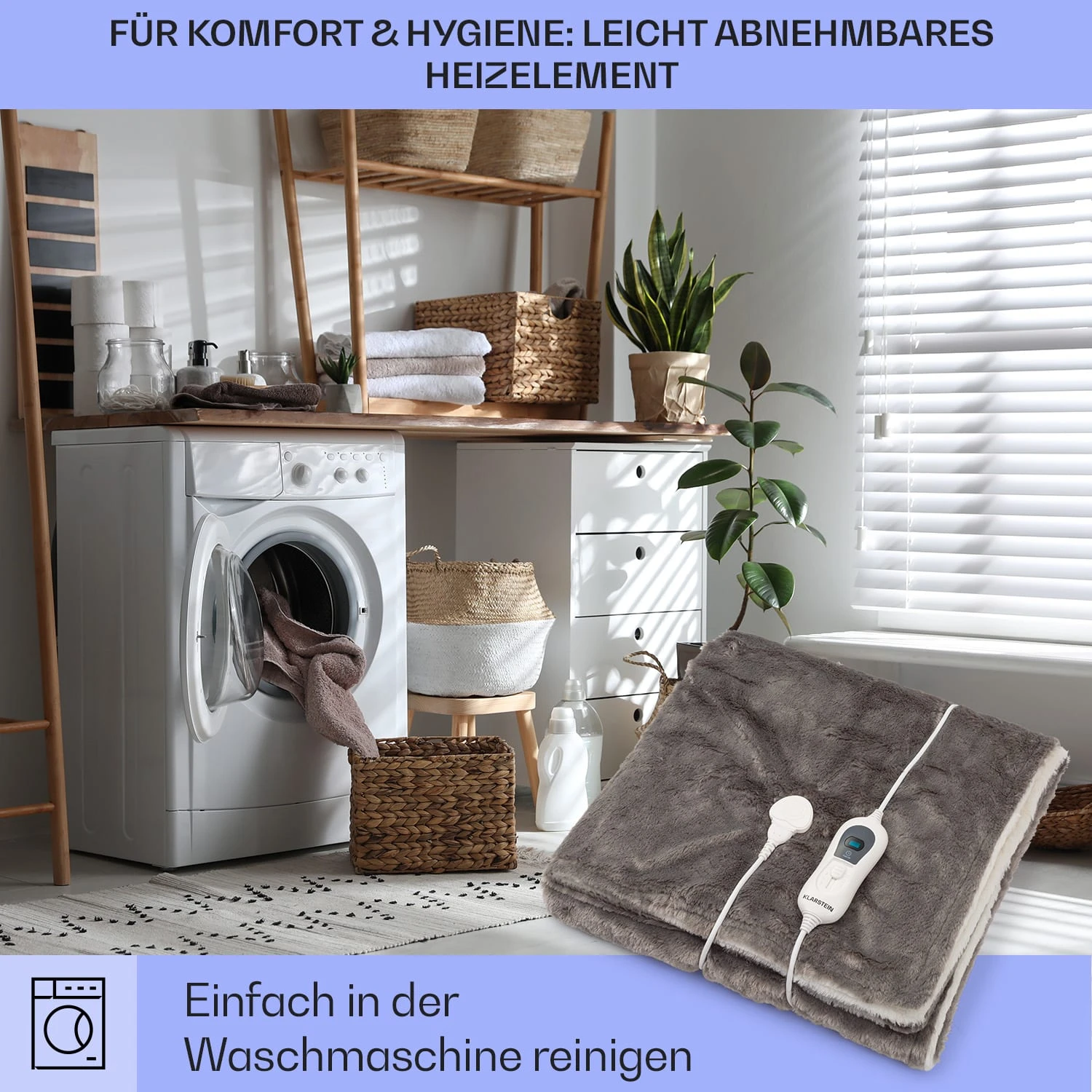 Dr. Watson SuperSoft Heizdecke 120 W 180 X 130 Cm Teddy-Plüsch 3 Dr. Watson SuperSoft Heizdecke 120 W 180 X 130 Cm Teddy-Plüsch – Bild 3