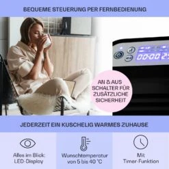 Hot Spot Slimcurve Heizgerät 80x40cm 40m² 2000W 5-40°C LED IP24 9 Hot Spot Slimcurve Heizgerät 80x40cm 40m² 2000W 5-40°C LED IP24 -Garten Store 10033017 de 0003 usp