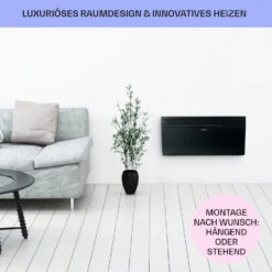 Hot Spot Slimcurve Heizgerät 80x40cm 40m² 2000W 5-40°C LED IP24 13 Hot Spot Slimcurve Heizgerät 80x40cm 40m² 2000W 5-40°C LED IP24 -Garten Store 10033017 de 0007 usp