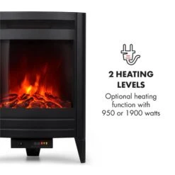 Vienna Elektrischer Eckkamin 1900W Wochentimer Fernbedienung 9 Vienna Elektrischer Eckkamin 1900W Wochentimer Fernbedienung -Garten Store 10033112 yy 0003 logo Electric Fireplace With log LED flame