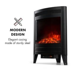 Vienna Elektrischer Eckkamin 1900W Wochentimer Fernbedienung 12 Vienna Elektrischer Eckkamin 1900W Wochentimer Fernbedienung -Garten Store 10033112 yy 0006 logo Electric Fireplace With log LED flame