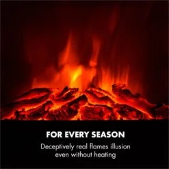 Vienna Elektrischer Eckkamin 1900W Wochentimer Fernbedienung 13 Vienna Elektrischer Eckkamin 1900W Wochentimer Fernbedienung -Garten Store 10033112 yy 0007 logo Electric Fireplace With log LED flame