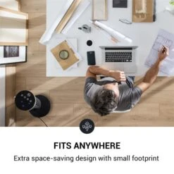 Heat Spike Turmheizgerät 1200/2200W 8h-Timer Thermostat Schwarz -Garten Store 10033141 yy 0003 logo oneConcept Heat Spike Turmheizgeraet schwarz