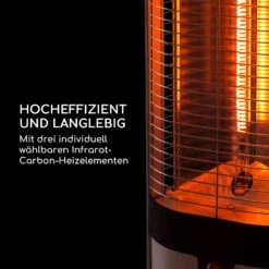 Megalith Heizstrahler 2700W Carbon-Heizelemente LED-Licht -Garten Store 10033290 de 0003 logo