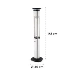 Megalith Heizstrahler 2700W Carbon-Heizelemente LED-Licht -Garten Store 10033290 yy 0009 logo