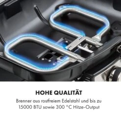 Parforce Duo Gasgrill 2 Brenner 4,4kW 15000BTU 300°C Grau 14 Parforce Duo Gasgrill 2 Brenner 4,4kW 15000BTU 300°C Grau -Garten Store 10033297 de 0005 logo