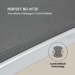 Sun Valley Sonnenliege Zusammenklappbar Kopfkissen Grau -Garten Store 10033308 de 0005 logo