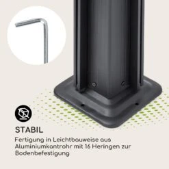 Pantheon Cortina Pavillon Mit Dach 3x4m 4 Seitenteile Beige -Garten Store 10033318 de 0006 logo