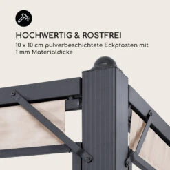 Pantheon Cortina Pavillon Mit Dach 3x4m 4 Seitenteile Beige -Garten Store 10033318 de 0007 logo