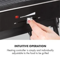 Porterhouse Elektrogrill 2200W Antihaft-Grillfläche Schwarz 15 Porterhouse Elektrogrill 2200W Antihaft-Grillfläche Schwarz -Garten Store 10033322 yy 0007 logo Klarstein Porterhouse Elektrogrill 2200W schwarz