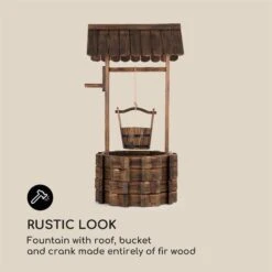 Andernach Zierbrunnen Tannenholz Mit Eimer Drehbare Kurbel 9 Andernach Zierbrunnen Tannenholz Mit Eimer Drehbare Kurbel -Garten Store 10033353 yy 0004 logo Blumfeldt Andernach Zierbrunnen braun