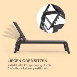 Renazzo Lounge Liegestuhl 70/30 PVC/PE Aluminium 6-Stufen Anthrazit 11 Renazzo Lounge Liegestuhl 70/30 PVC/PE Aluminium 6-Stufen Anthrazit -Garten Store 10033363 de 0003 logo