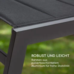 Renazzo Lounge Liegestuhl 70/30 PVC/PE Aluminium 6-Stufen Anthrazit 16 Renazzo Lounge Liegestuhl 70/30 PVC/PE Aluminium 6-Stufen Anthrazit -Garten Store 10033363 de 0008 logo