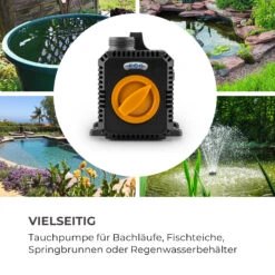 Lagoon 5200 Teichpumpe 5.200 L/h EcoSave: 40 Watt 4,8 Meter Förderhöhe -Garten Store 10033392 de 0006 logo