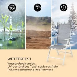 Almeria Klappstuhl 2er-Set 56,5x107x68 Cm ComfortMesh Aluminium 17 Almeria Klappstuhl 2er-Set 56,5x107x68 Cm ComfortMesh Aluminium -Garten Store 10033401 de 0008 logo