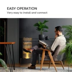 Raincastle Gartenbrunnen 12 LEDs 8W IPX8 Indoor & Outdoor -Garten Store 10033428 yy 0005 logo Blumfeldt Raincastle Gartenbrunnen 12 LEDs