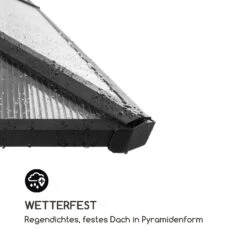 Pantheon Solid Sky Pavillon Mit Dach 3x3m Polycarbonat Aluminium -Garten Store 10033455 de 0004 logo