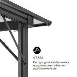 Pantheon Solid Sky Pavillon Mit Dach 3x3m Polycarbonat Aluminium -Garten Store 10033455 de 0005 logo