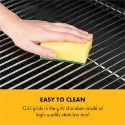 Beef Brisket Smoker Grill Holzkohlegrill/Smoker Edelstahl-Grill Mobil -Garten Store 10033460 yy 0007 logo Klarstein Beef Brisket Smoker Grill schwarz