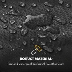 Beef Brisket Wetterschutzhaube Oxford Canvas Schwarz 8 Beef Brisket Wetterschutzhaube Oxford Canvas Schwarz -Garten Store 10033461 yy 0005 logo Fabric cover for OGA032