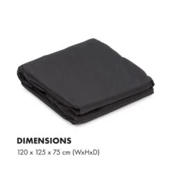 Beef Brisket Wetterschutzhaube Oxford Canvas Schwarz 9 Beef Brisket Wetterschutzhaube Oxford Canvas Schwarz -Garten Store 10033461 yy 0006 logo Fabric cover for OGA032