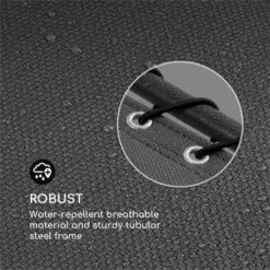 California Dreaming Sonnenliege, Polsterung, Stahlrahmen, Grau 13 California Dreaming Sonnenliege, Polsterung, Stahlrahmen, Grau -Garten Store 10033475 yy 0006 logo Blumfeldt California Dreaming Sonnenliege grau