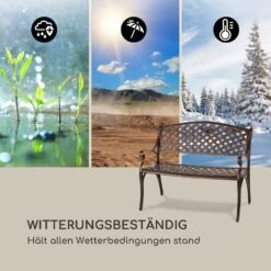 Pozzilli AN Gartenbank Aluminiumguss Witterungsbeständig Antik-kupfer -Garten Store 10033488 de 0004 logo