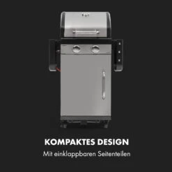 Gazooka 2.0T Gas BBQ Grill 2x3kW Brenner Edelstahl 13 Gazooka 2.0T Gas BBQ Grill 2x3kW Brenner Edelstahl -Garten Store 10033532 de 0003 logo