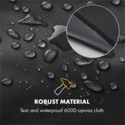 Gazooka 3.0T Wetterschutzhaube 600D Canvas 30/70% PE/PVC Schwarz -Garten Store 10033536 yy 0005 logo Klarstein Gazooka 3 0T Wetterschutzhaube schwarz