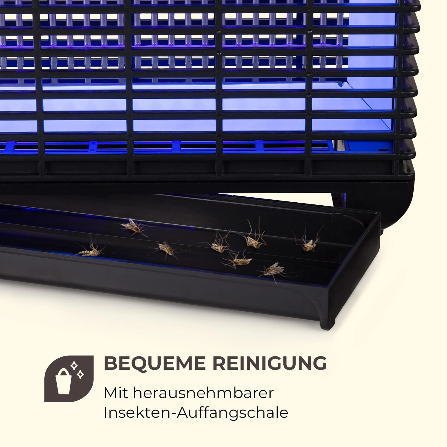 Mosquito Ex 5500 13W 150m² LEDs Auffangschale Kette Schwarz 9 Mosquito Ex 5500 13W 150m² LEDs Auffangschale Kette Schwarz – Bild 9