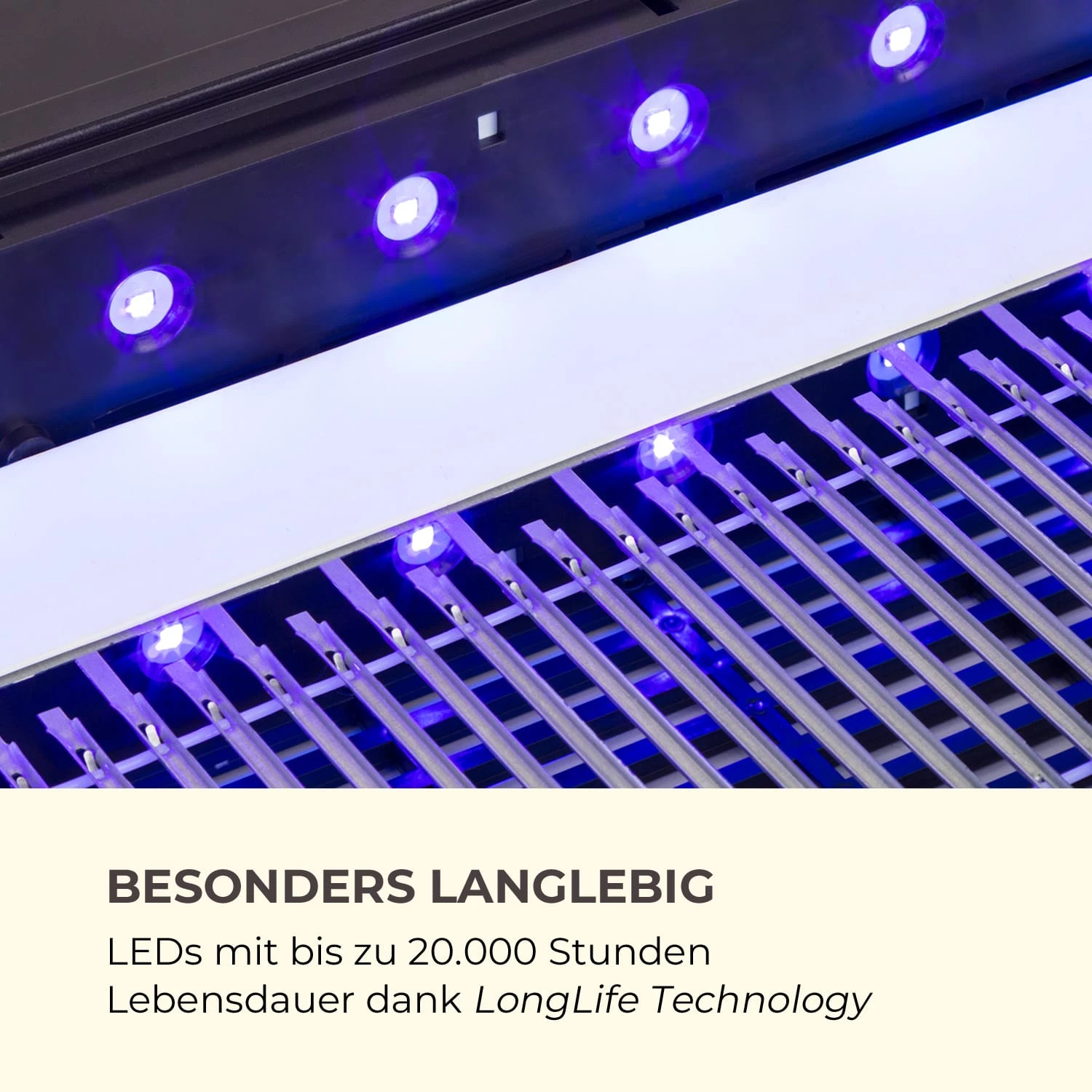 Mosquito Ex 9500 13W 300m² LEDs Auffangschale Kette Schwarz 3 Mosquito Ex 9500 13W 300m² LEDs Auffangschale Kette Schwarz – Bild 3