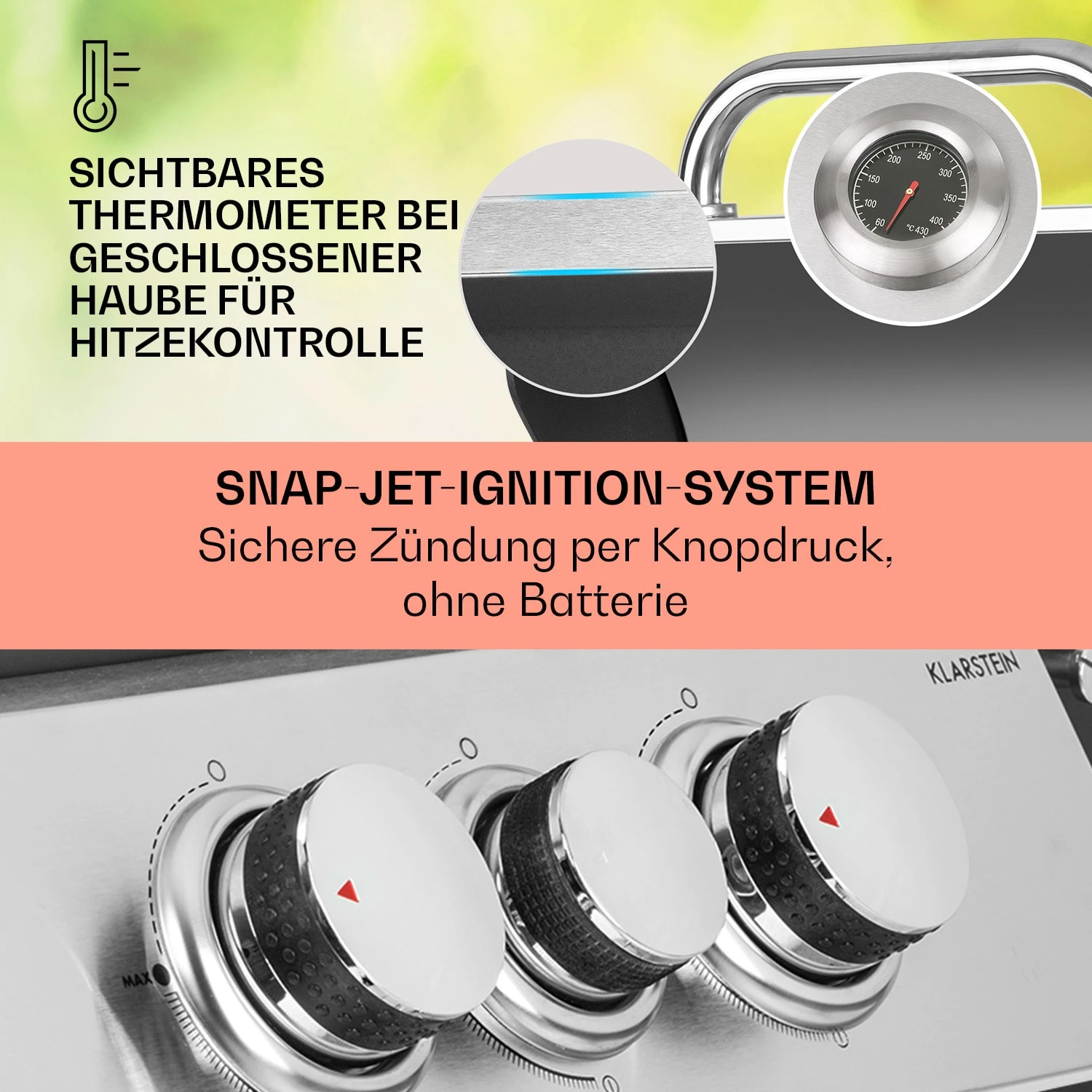 Tomahawk 3.1 S Gasgrill 3x3,6kW Brenner+2,7 KW 60x45cm Grill Edelstahl 4 Tomahawk 3.1 S Gasgrill 3x3,6kW Brenner+2,7 KW 60x45cm Grill Edelstahl – Bild 4