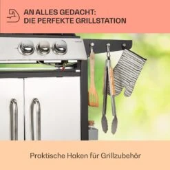 Tomahawk 3.1 S Gasgrill 3x3,6kW Brenner+2,7 KW 60x45cm Grill Edelstahl 14 Tomahawk 3.1 S Gasgrill 3x3,6kW Brenner+2,7 KW 60x45cm Grill Edelstahl -Garten Store 10033567 de 0007 usp
