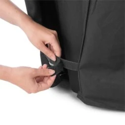 Tomahawk 3.1 S Wetterschutzhaube 300D Canvas 30/70% PE/PVC Schwarz -Garten Store 10033569 yy 0004 detail Klarstein Tomahawk S Wetterschutzhaube schwarz