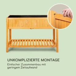 Altiplano Cubic Hochbeet 150 X 100 X 50 Kiefer Gartenvlies ErgoGrow -Garten Store 10033604 de 0008 logo