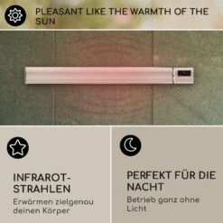 Cosmic Beam Plus XXL Infrarot-Heizstrahler 3000W IP44 Fernbedienung 11 Cosmic Beam Plus XXL Infrarot-Heizstrahler 3000W IP44 Fernbedienung -Garten Store 10033699 de 0004 usp