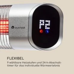 Dark Wave Stand Infrarot-Heizstrahler 2000W Goldbeschichtete Carbonröhre IP65 Standfuß 16 Dark Wave Stand Infrarot-Heizstrahler 2000W Goldbeschichtete Carbonröhre IP65 Standfuß -Garten Store 10033811 de 0006 logo