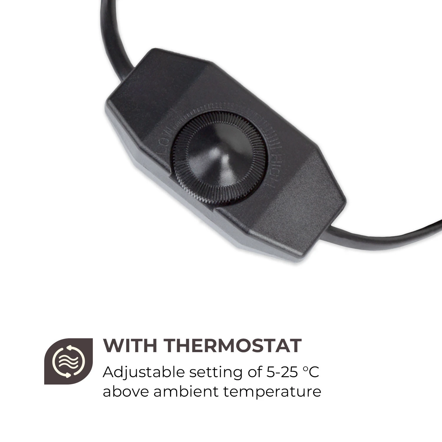 Greenwire Select 20 Pflanzenwärmekabel 20m Mit Thermostat IP68 3 Greenwire Select 20 Pflanzenwärmekabel 20m Mit Thermostat IP68 – Bild 3